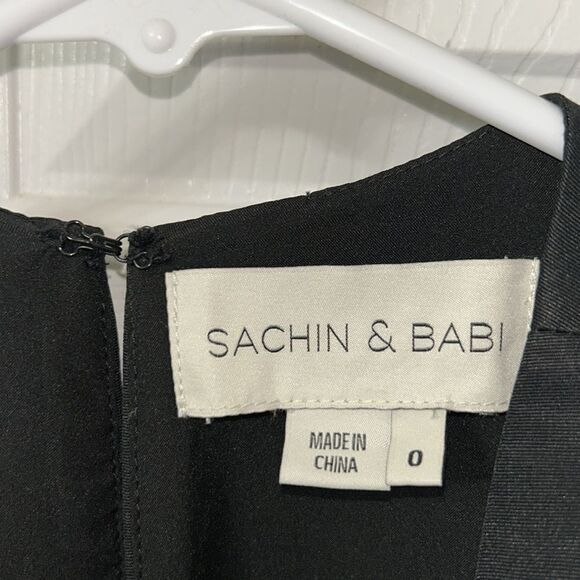 Sachin & Babi Black Mini Bow Cocktail Dress(Size 0) - Picture 5 of 10